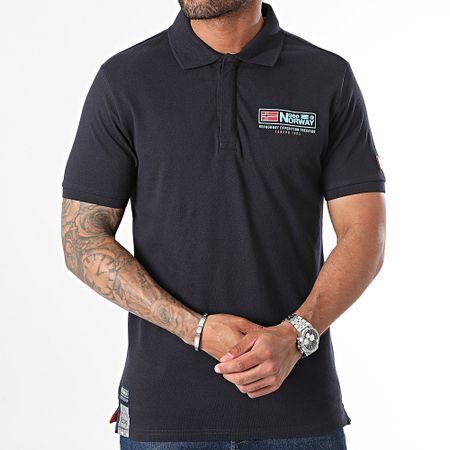 Geographical Norway - Polo de manga corta Azul marino