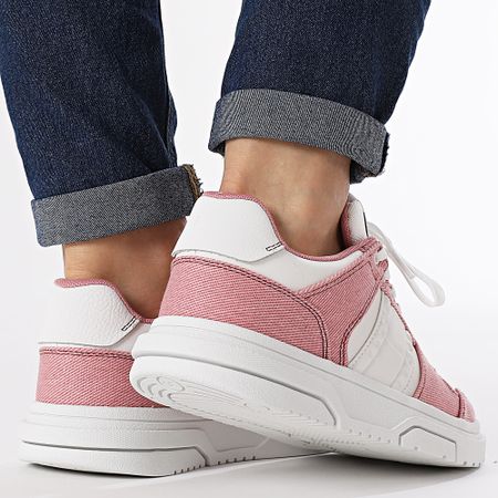 Tommy Jeans - Zapatillas Brooklyn Mix Media 2577 Chalky Pink para mujer