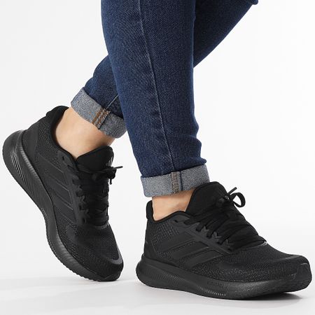 Adidas Performance - Mujer Runfalcon 5 J Zapatillas IE8586 Core Negro