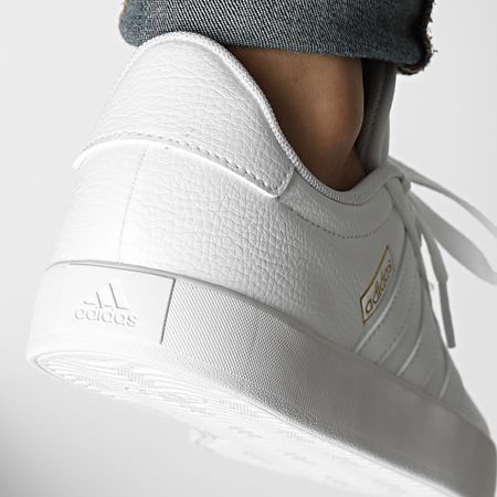 Adidas Performance - VL Court 3.0 Zapatillas JI1440 Nube Blanco Oro Metálico