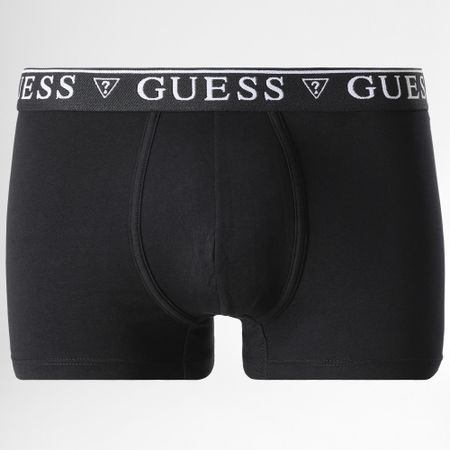 Guess - Paquete de 5 calzoncillos bóxer negros U4YG16-K6YW1