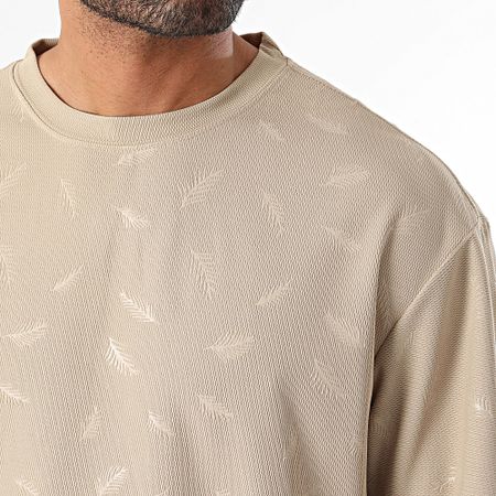 John H - Camiseta Beige Oscuro