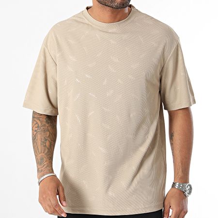 John H - Camiseta Beige Oscuro