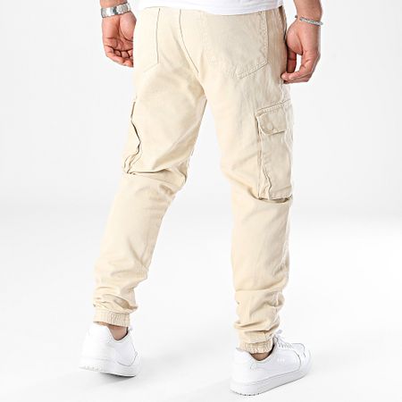 2Y Premium - Pantalones Cargo Beige