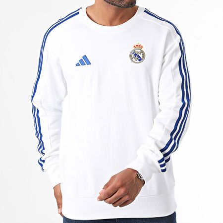 Adidas Performance - Real Madrid Crewneck Sweat Top IT3800 Blanco