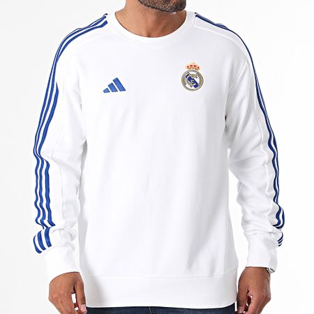 Adidas Performance - Real Madrid Crewneck Sweat Top IT3800 Blanco
