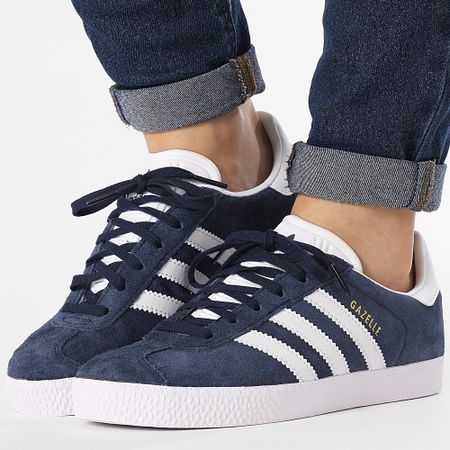 Adidas Originals - Gazelle BY9144 Collegiate Navy Cloud White Zapatillas Mujer