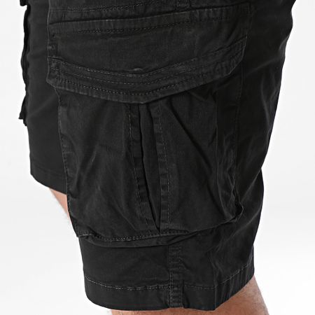 KZR - Pantalones cortos cargo negros