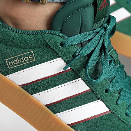 Adidas Performance - Zapatillas VL Court 3.0 IH4790 Verde Oscuro Nube Blanco Colegial Borgoña