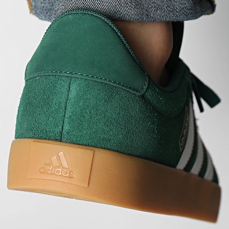 Adidas Performance - Zapatillas VL Court 3.0 IH4790 Verde Oscuro Nube Blanco Colegial Borgoña