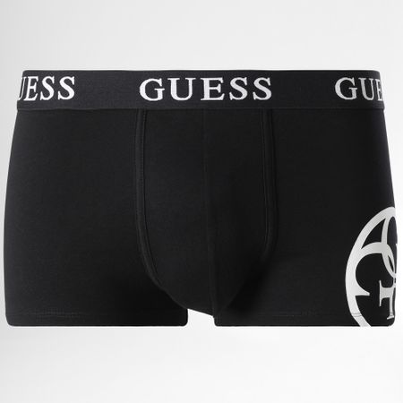 Guess - Juego de 6 bóxers U4RG04-K6YW0 Negro Rojo Gris