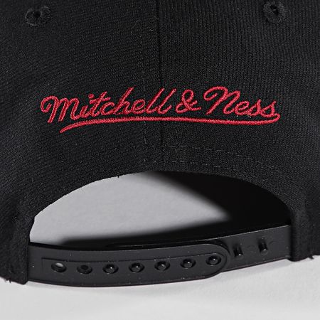 Mitchell and Ness - Miami Heat NBA Gorra con visera completa HHSS7646 Negra