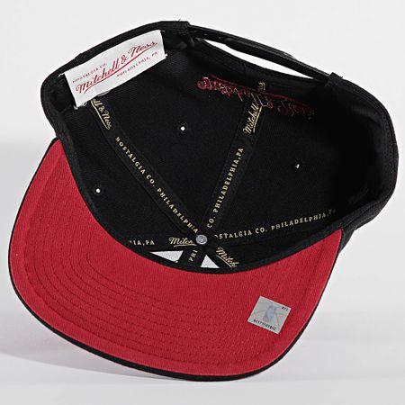 Mitchell and Ness - Miami Heat NBA Gorra con visera completa HHSS7646 Negra