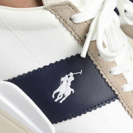 Polo Ralph Lauren - Zapatillas Train 89 White Hunter Navy