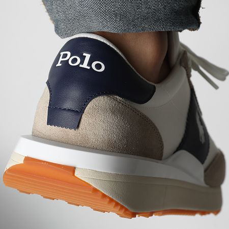 Polo Ralph Lauren - Zapatillas Train 89 White Hunter Navy