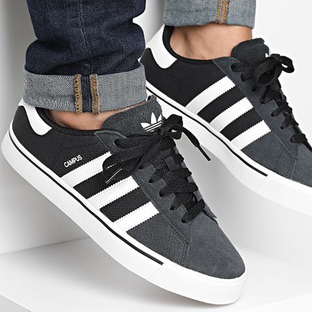 Adidas Originals - Basket Campus Vulc ID1372 Core Negro Calzado Blanco Goma3