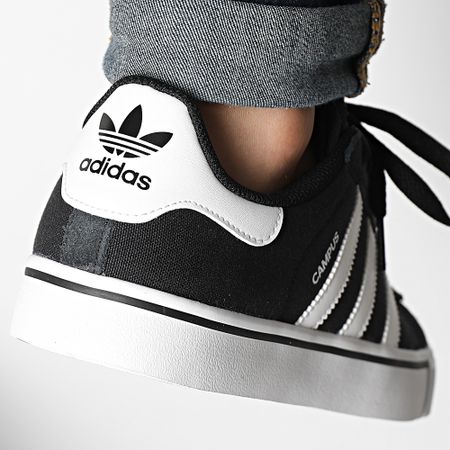 Adidas Originals - Basket Campus Vulc ID1372 Core Negro Calzado Blanco Goma3