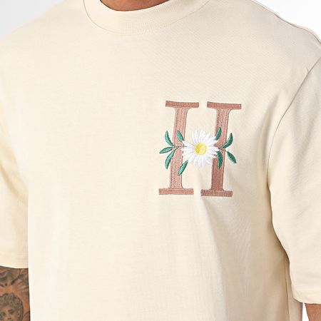 KZR - Camiseta oversize beige