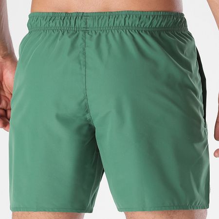 Lacoste - Bañador Cocodrilo Bordado Logo Verde Oscuro