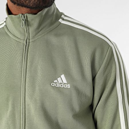 Adidas Performance - Chándal 3 Rayas JD9859 Caqui Verde