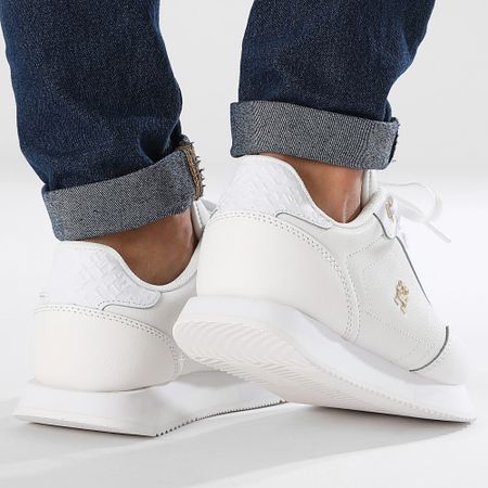 Tommy Hilfiger - Zapatillas Elevated Essential Monogram 8285 Blanco Mujer