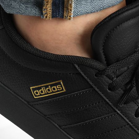 Adidas Performance - Zapatillas VL Court 3.0 JI1441 Core Black Gold Metal