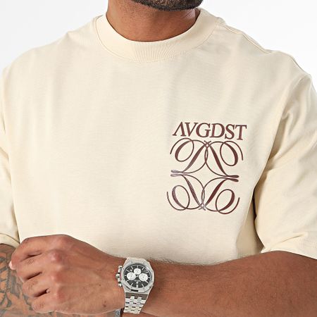 KZR - Camiseta oversize beige