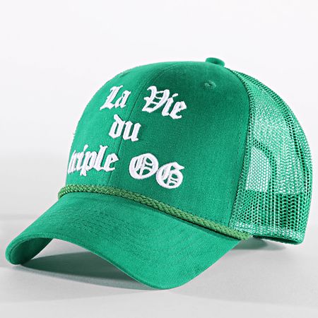 Mac Tyer Untouchable - Gorra Trucker Triple OG Verde