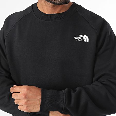The North Face - Redbox A89FA Sudadera Raglan Crewneck Negro