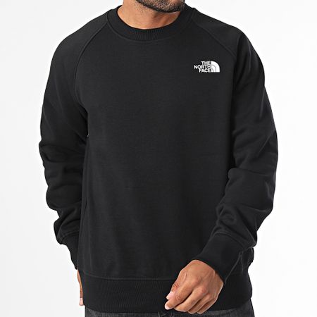 The North Face - Redbox A89FA Sudadera Raglan Crewneck Negro