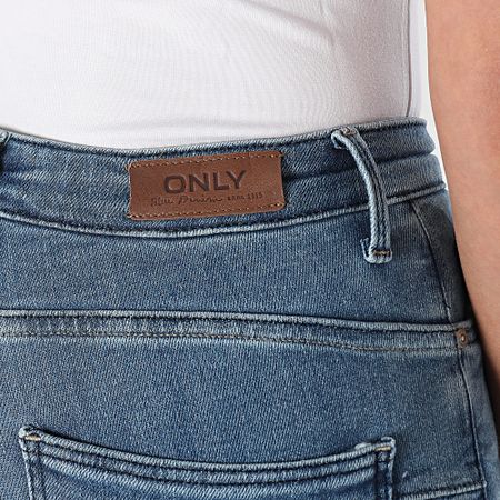 Only - Vaqueros pitillo Power Mid Blue para mujer