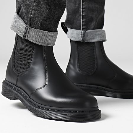Dr Martens - Botas Chelsea 2976 Mono 25685001 Negro