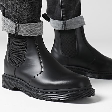 Dr Martens - Botas Chelsea 2976 Mono 25685001 Negro
