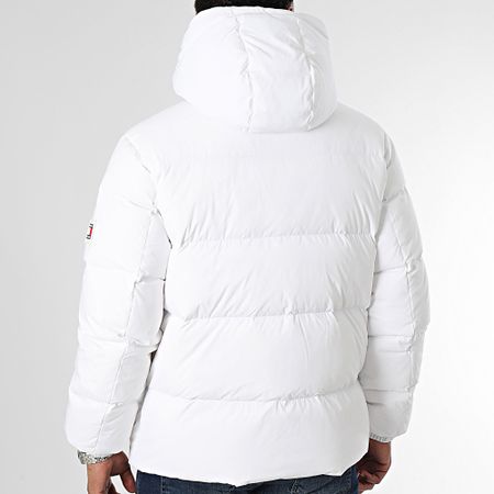 Tommy Jeans - Chaqueta con capucha Essential 9786 Blanca