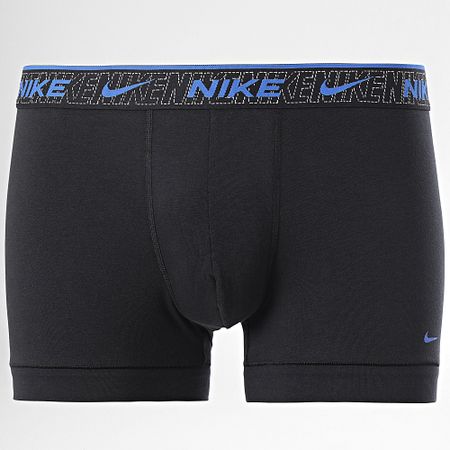 Nike - Every Cotton Stretch Boxer Juego de 3 KE1008 Negro