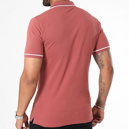 Calvin Klein - Polo de manga corta 5603 Rojo ladrillo