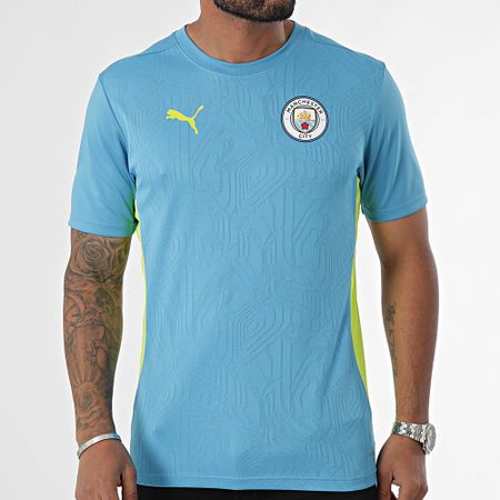 Puma - Camiseta de entrenamiento del Manchester City 777521 Azul claro