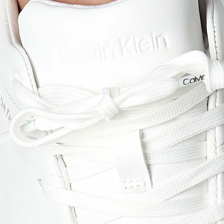 Calvin Klein - Baskets Cupsole Lace Up Mono Mix 2218 Blanco