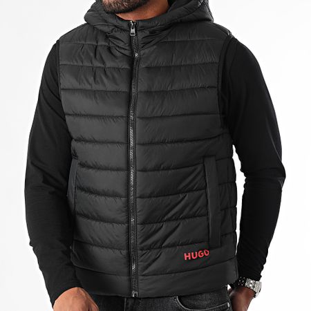 HUGO - Breneto 2431 Consolador con capucha sin mangas 50517872 Negro
