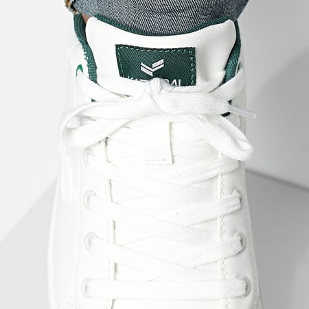 Kaporal - Darmy C400229 Blanco Verde Sneakers