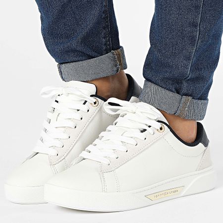 Tommy Hilfiger - Chic Court Zapatillas Mujer 8123 Crudo