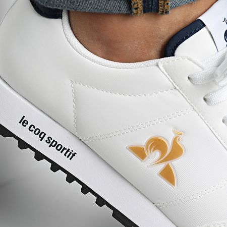 Le Coq Sportif - Racerone 2 Zapatillas 2423242 Optical Blanco Oro
