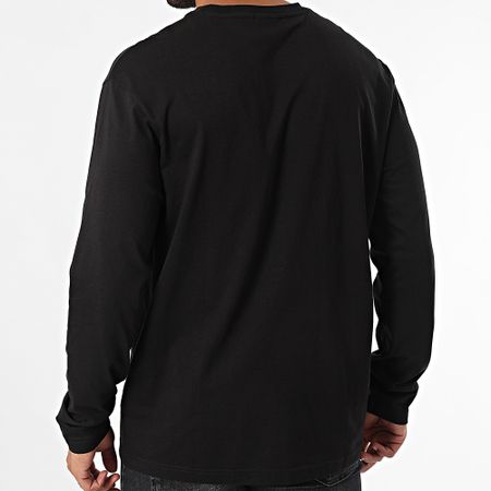 Calvin Klein - Camiseta de manga larga Cotton Comfort 1847 Negro