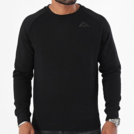 Kappa - Caimali Logo Sudadera cuello redondo 304MYL0 Negro