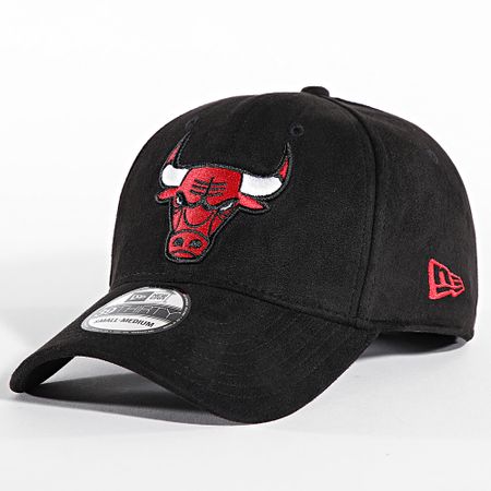 New Era - Faux Suede 39Thirty Chicago Bulls Gorra 60565375 Negro