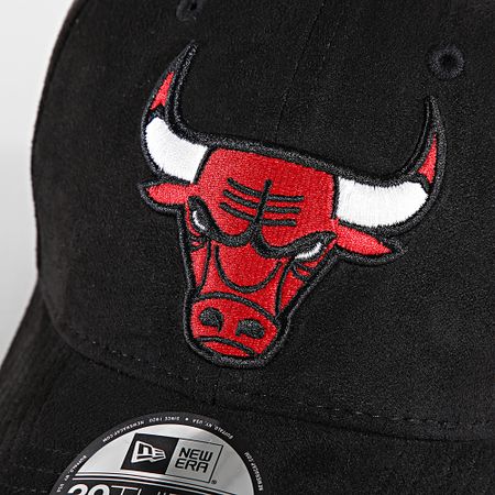New Era - Faux Suede 39Thirty Chicago Bulls Gorra 60565375 Negro