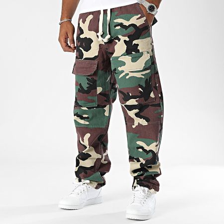 2Y Premium - Cargo Pants Relaxed Fit Jeans Caqui Verde Beige Camuflaje