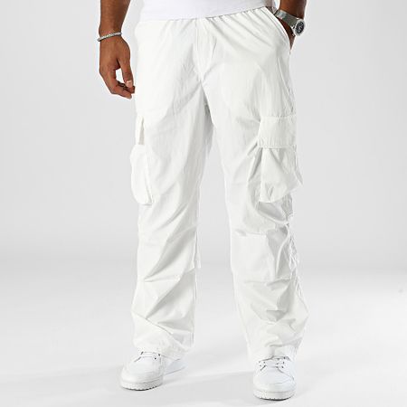 2Y Premium - Baggy Fit Cargo Pants Blanco