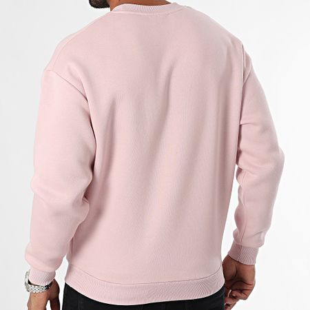 MTX - Sudadera de cuello redondo ZT1009 Rosa