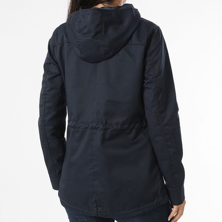 Only - Lorca Parka con capucha para mujer Azul marino